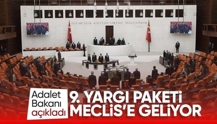 9. Yargı Paketi yolda! Adalet Bakanı Tunç: Tamamlanmak üzere