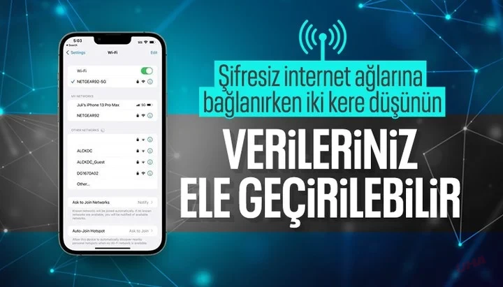 Halka açık Wi-Fi ağlarında verilerinizin çalınmaması için uymanız gereken 7 kural