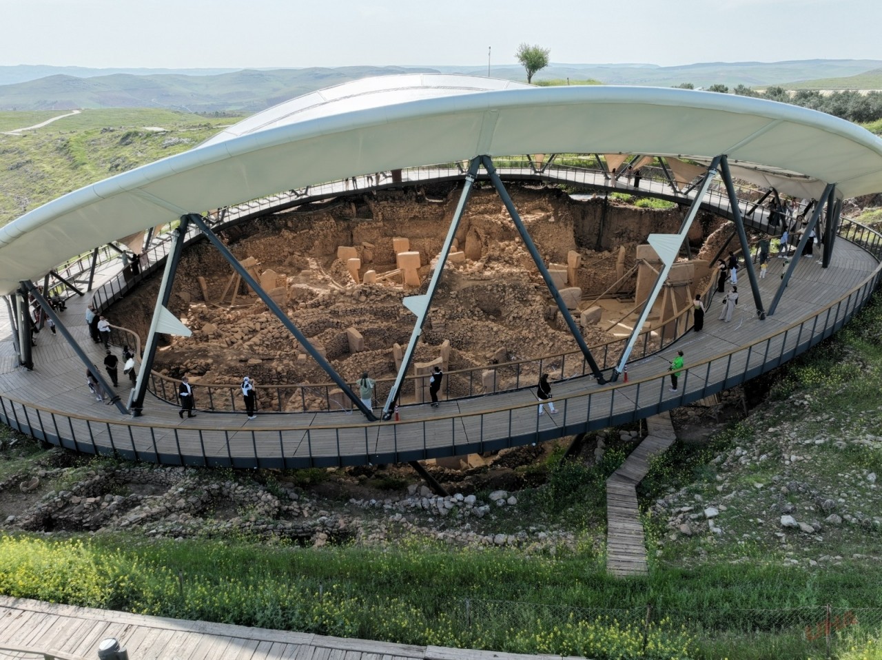 Göbeklitepe'de sıra gecesi etkinliği düzenlendi