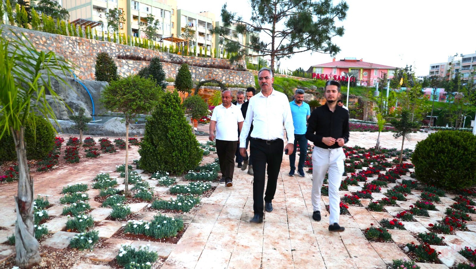 BAŞKAN MEHMET KUŞ BATIKENT TOKİ TEMATİK PARKI’NI İNCELEDİ