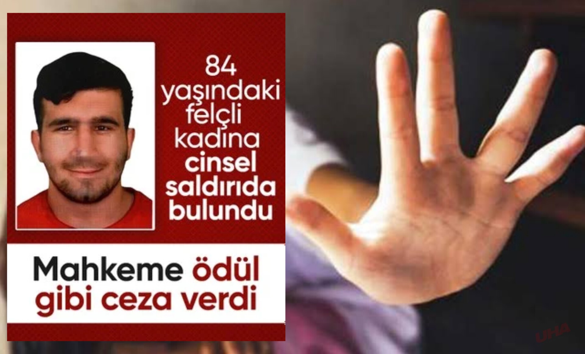 Yaşlı ve felçli kadına cinsel saldırıda bulundu!