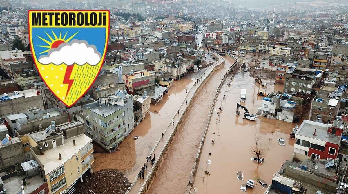 Meteoroloji Şanlıurfa’yı uyardı! “Ani sel ve su baskınlarına karşı dikkatli olun”