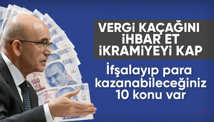 Bakan Şimşek’ten çarpıcı açıklama! Vergi kaçakçılığını ihbar edenler ikramiye alacak