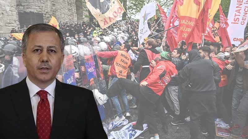 1 Mayıs’ta 226 gözaltı! Bakan Yerlikaya açıkladı