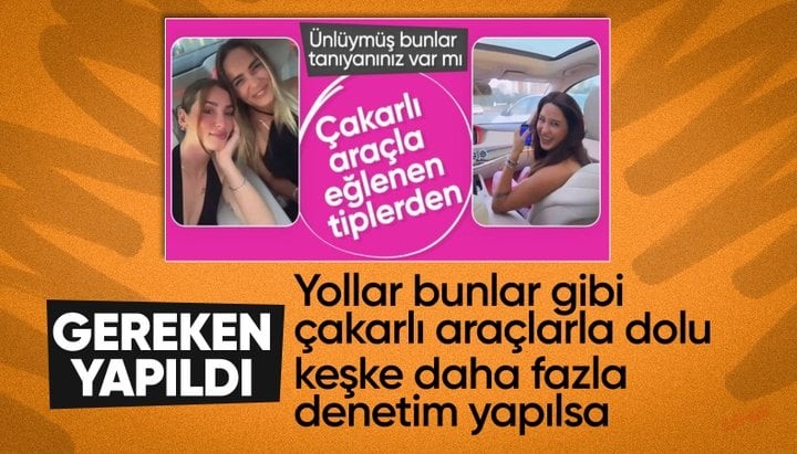 Yollar Bunlar Gibi Çakarlı Araçlarla Dolu! Keşke Daha Fazla Denetim Yapılsa