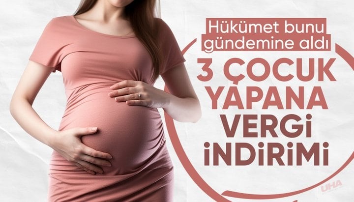 3 çocuğa vergi indirimi ve düşük faizli kredi geliyor