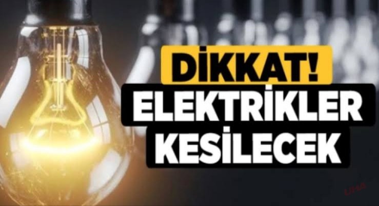 Şanlıurfa’da Geniş Kapsamlı Elektrik Kesintileri Yapılacak