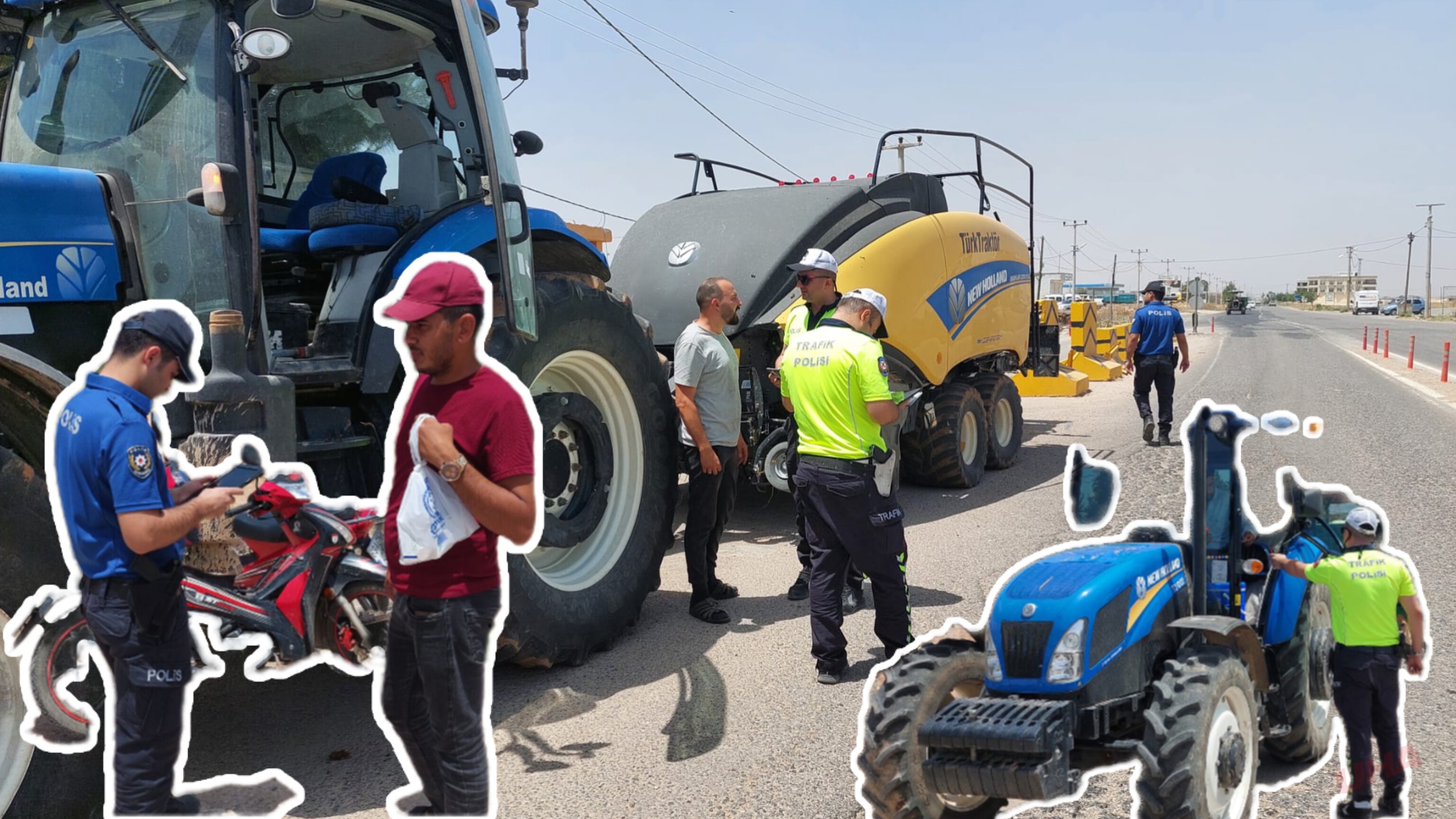 Harran'da Motorsiklet ve Traktörlere Yönelik Denetimlerde Şok Uygulama