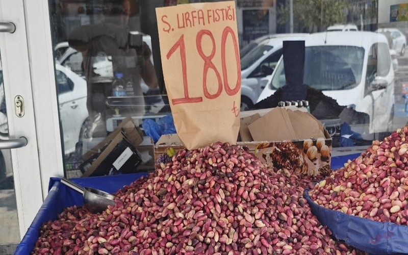 Şanlıurfa’da fıstık fiyatları düştü