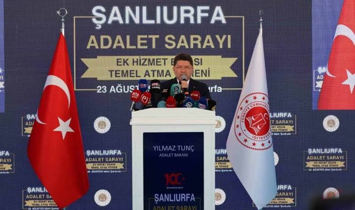 Adalet Bakanı Yılmaz Tunç, Şanlıurfa'da konuştu: