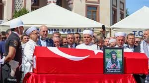 İsrail askerlerince öldürülen Ayşenur Ezgi Eygi, son yolculuğuna uğurlandı